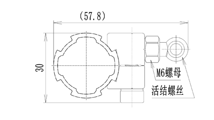 功能辅件B与活节螺丝套件尺寸