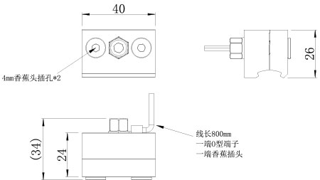 静电插座组件尺寸