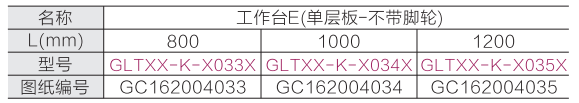 精益管工作台E